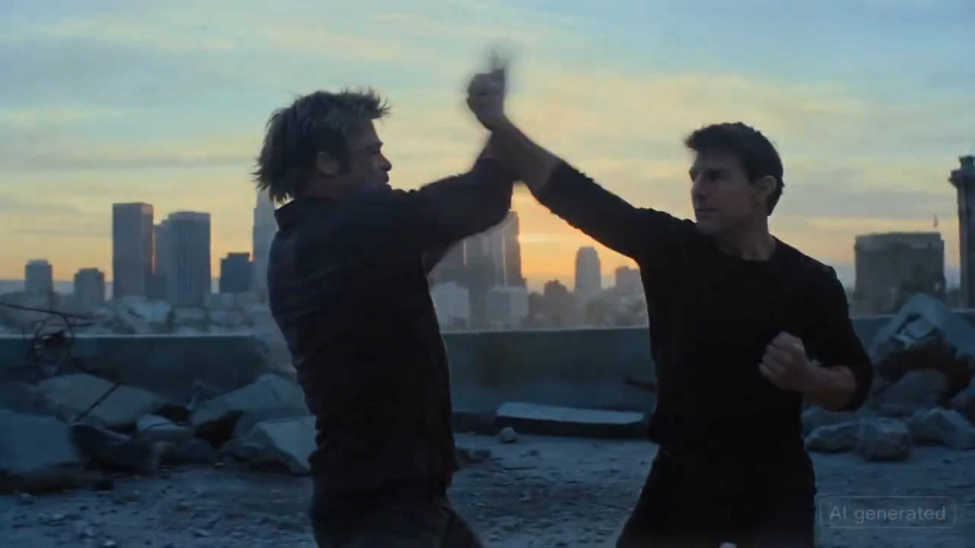 Dynamic action frame from Seedance 2.0 AI video