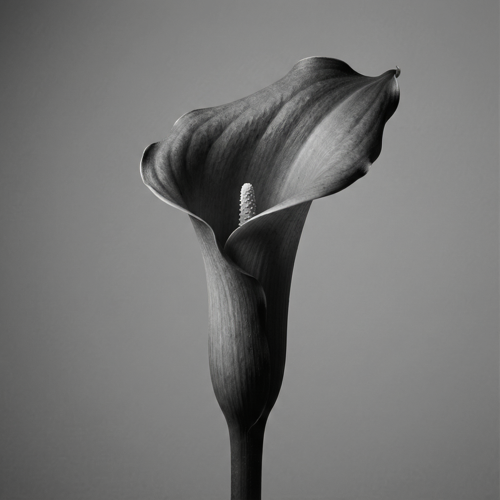 Black and white photograph generated by Boogu-Image-0.1 with natural lighting