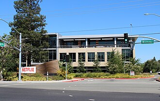 Office building at 101 Albright Way, Los Altos Hills, California