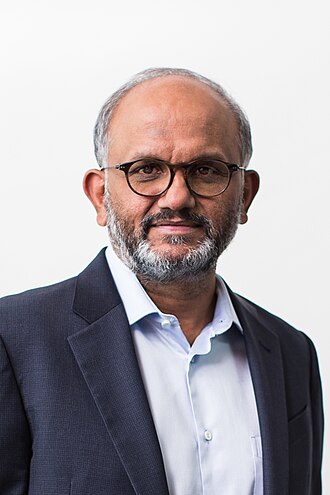 Shantanu Narayen, CEO of Adobe Inc., at a public event