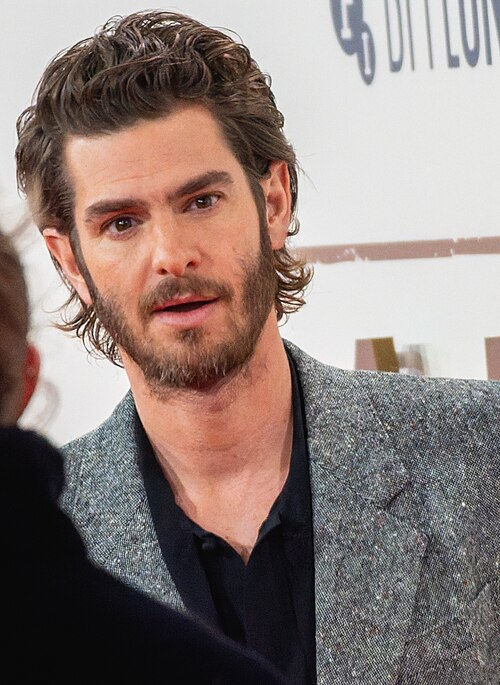 Andrew Garfield at a public event