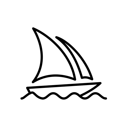 The Midjourney logo, AI image generator at the center of a copyright lawsuit with Disney, Universal and Warner Bros