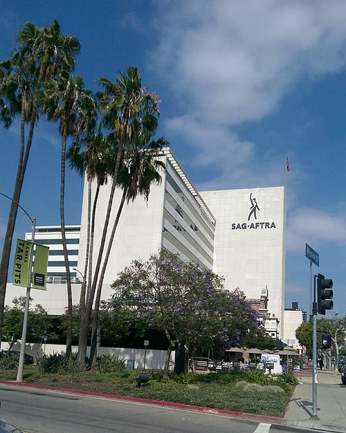 SAG-AFTRA headquarters building in Los Angeles