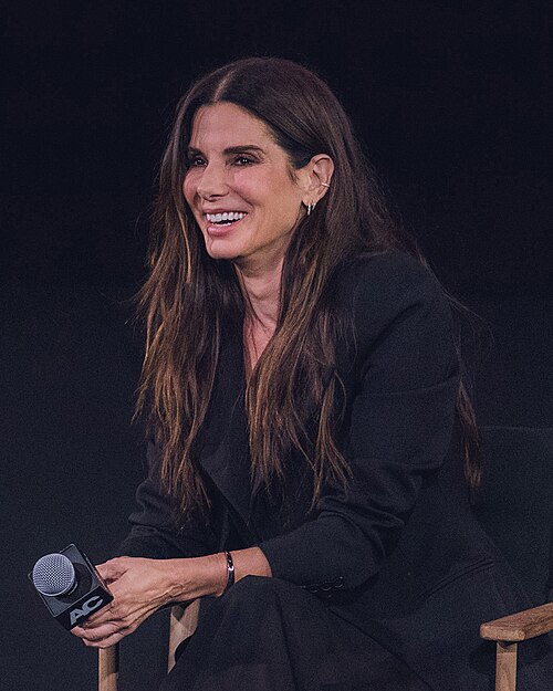 Sandra Bullock at the Egyptian Theatre in 2024