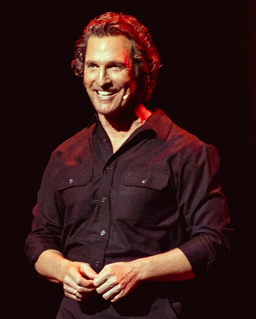 Matthew McConaughey at a public event in 2025