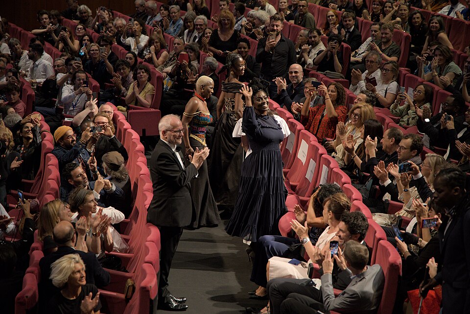 Aïssa Maïga at the Cannes Film Festival