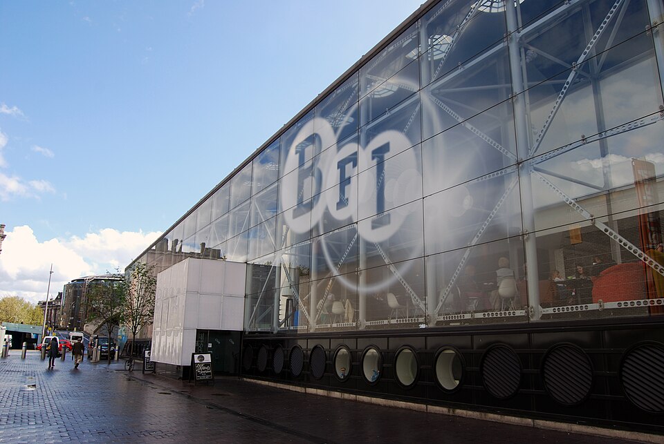 BFI Southbank building in London, home of the British Film Institute