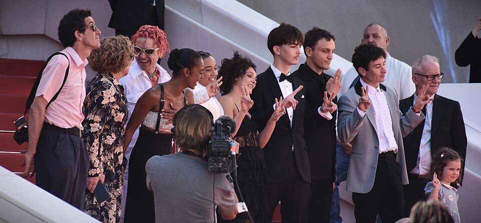 Cast and crew on the red carpet at the Cannes Film Festival premiere