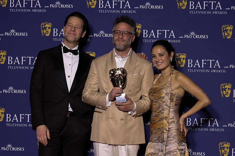 Cast of The Studio at the 2026 BAFTA Awards