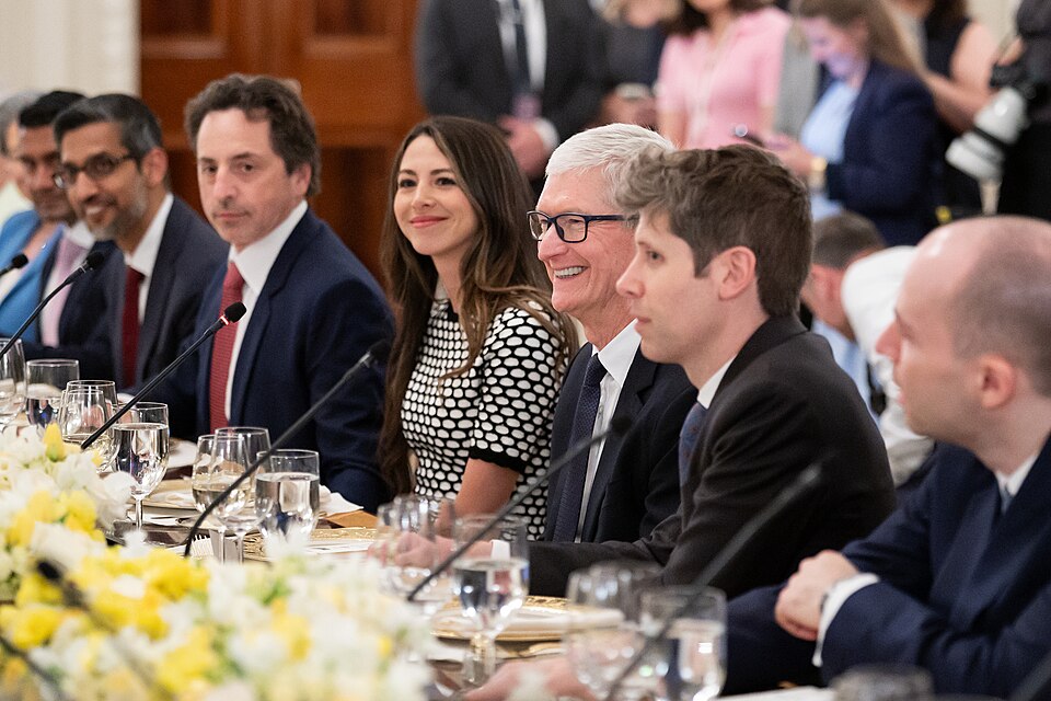 Sam Altman at the White House in September 2025