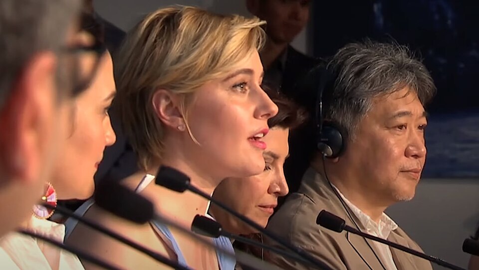 Filmmaker Greta Gerwig at the Cannes Film Festival 2024, where she presided over the official competition jury