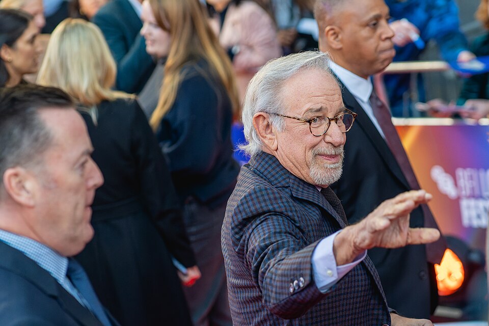 Steven Spielberg photographed at the BFI London Film Festival in October 2025