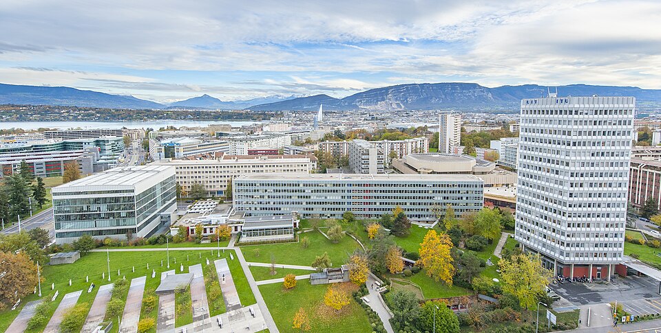 ITU headquarters building in Geneva, Switzerland