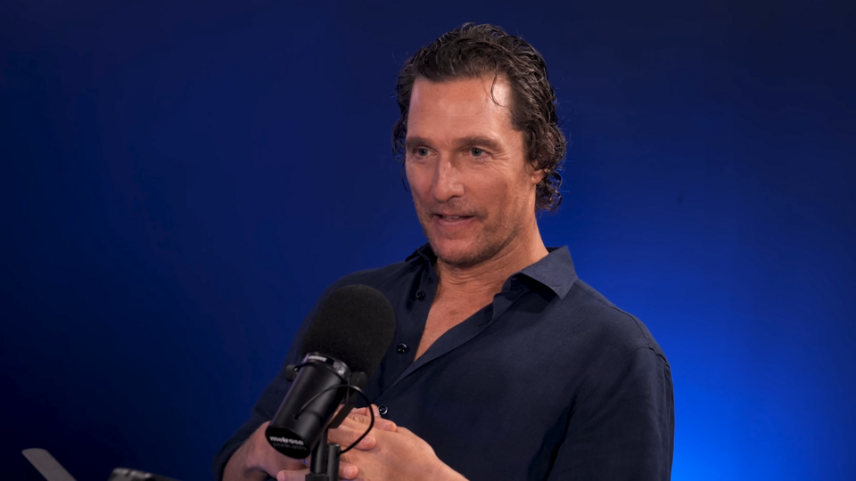 Matthew McConaughey at a public event in September 2025