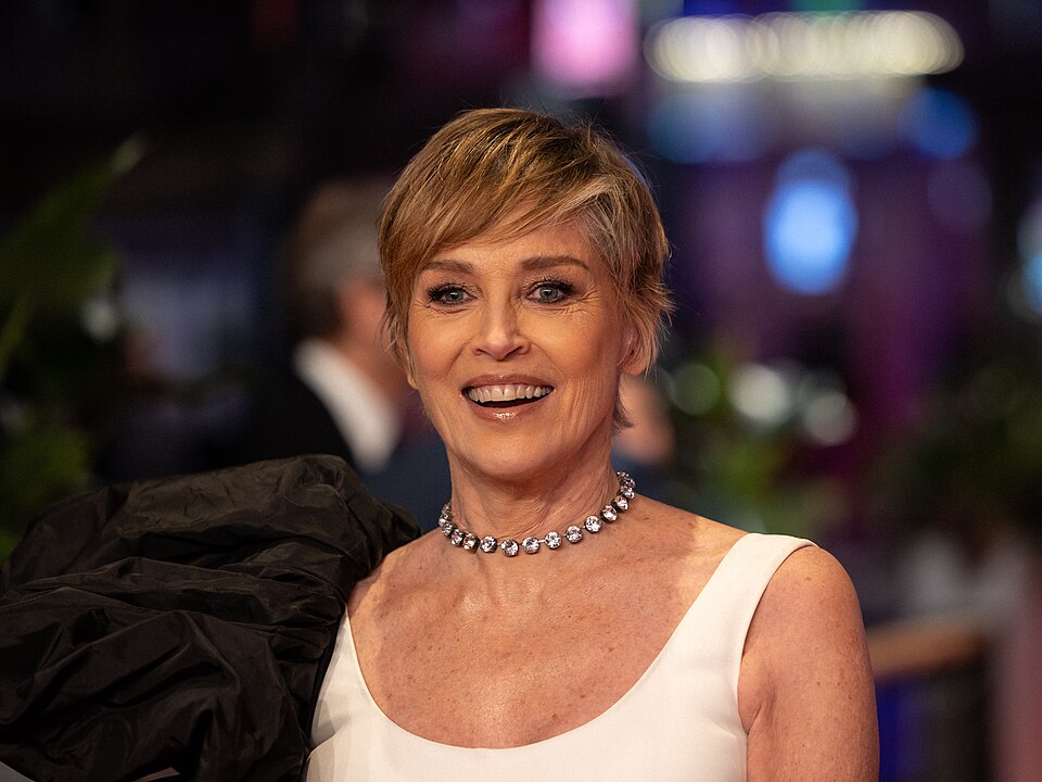 Sharon Stone photographed at a public appearance