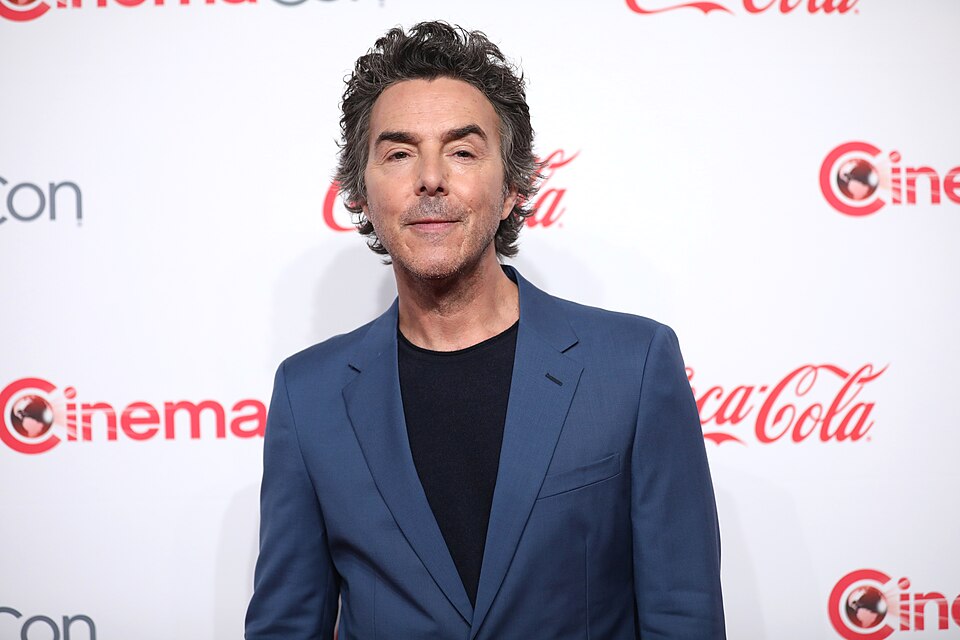 Director Shawn Levy speaking at a public event