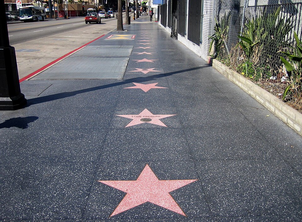 Stan Freberg's star on the Hollywood Walk of Fame
