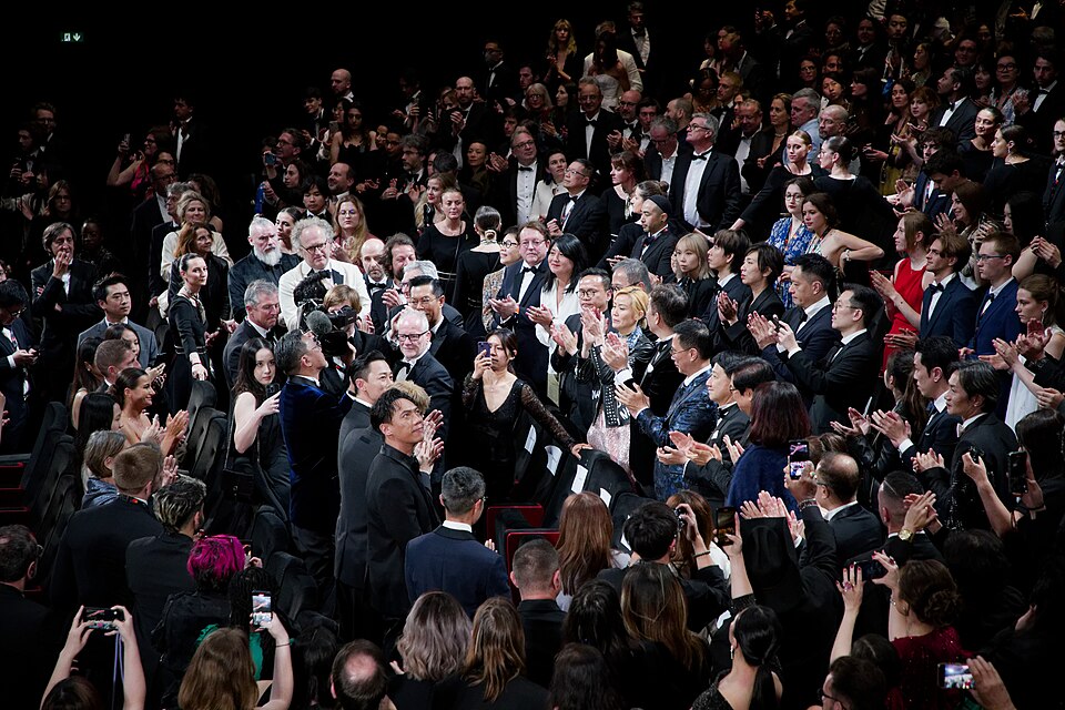 Asian action film receiving a standing ovation at the Cannes Midnight Screenings