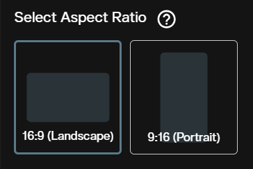 Aspect ratio options showing 16:9 and 9:16 for Gemini Omni Flash image to video