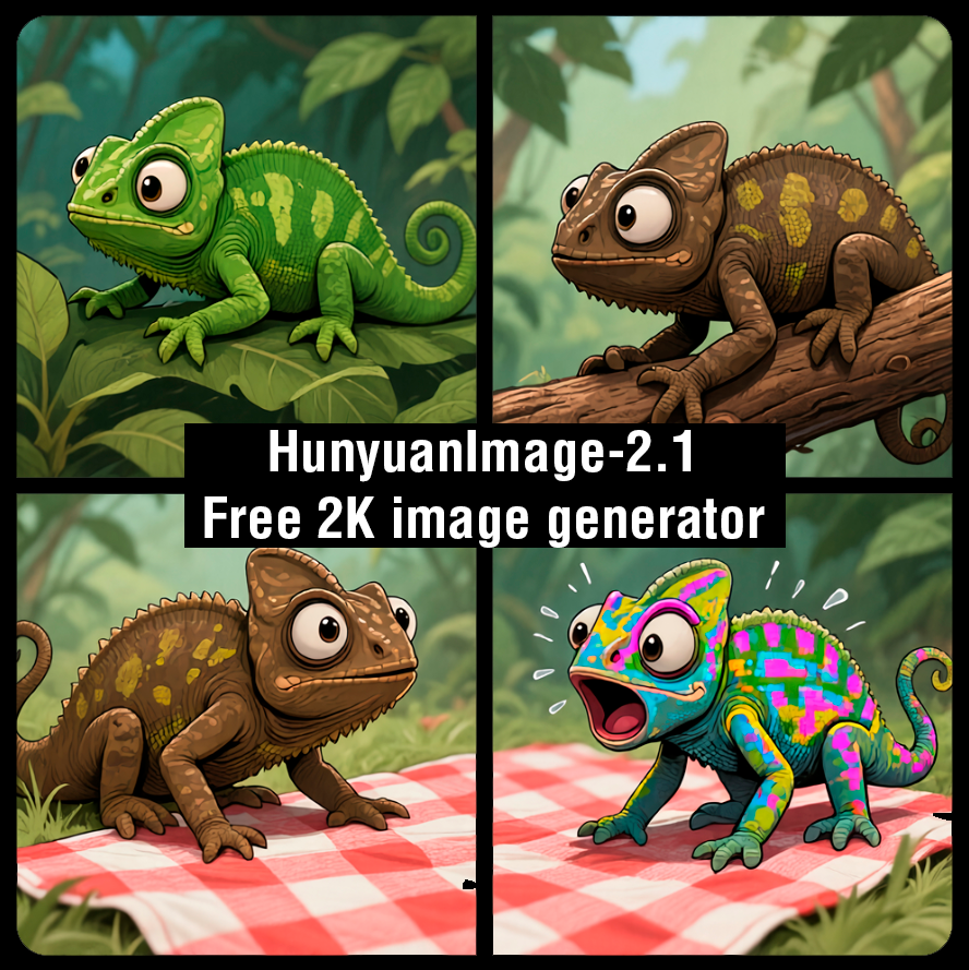 HunyuanImage 2.1 sample output showing native 2K image generation quality