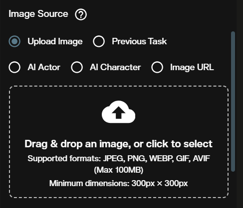 Luma Ray 3.2 image to video reference image input section on AI FILMS Studio