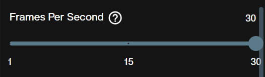Frames per second control in the MultiShotMaster video generation interface