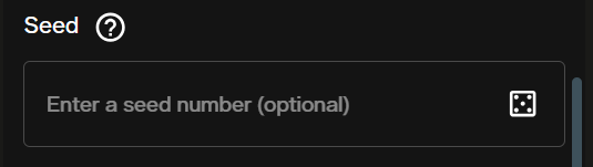 Seed input field in the MultiShotMaster video generation interface