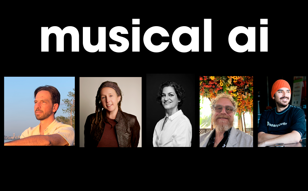 Musical AI team members in company photo