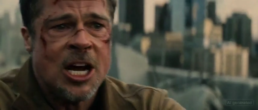 AI generated video frame from Ruairi Robinson's Seedance 2.0 test using a two line prompt