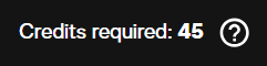 Credits required confirmation showing cost before Seedream 5.0 Pro image generation runs